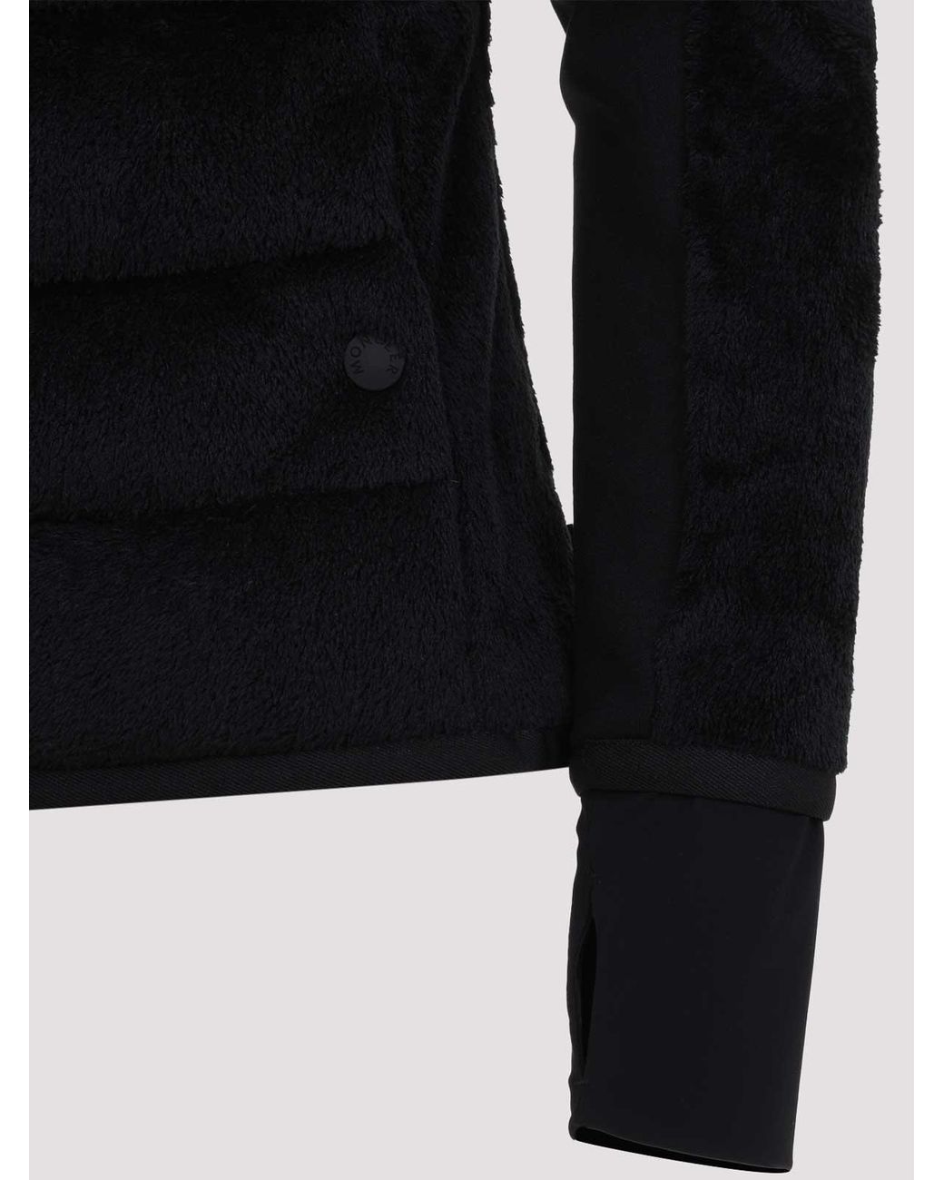 Moncler Black Grenoble Zip Up Cardigan