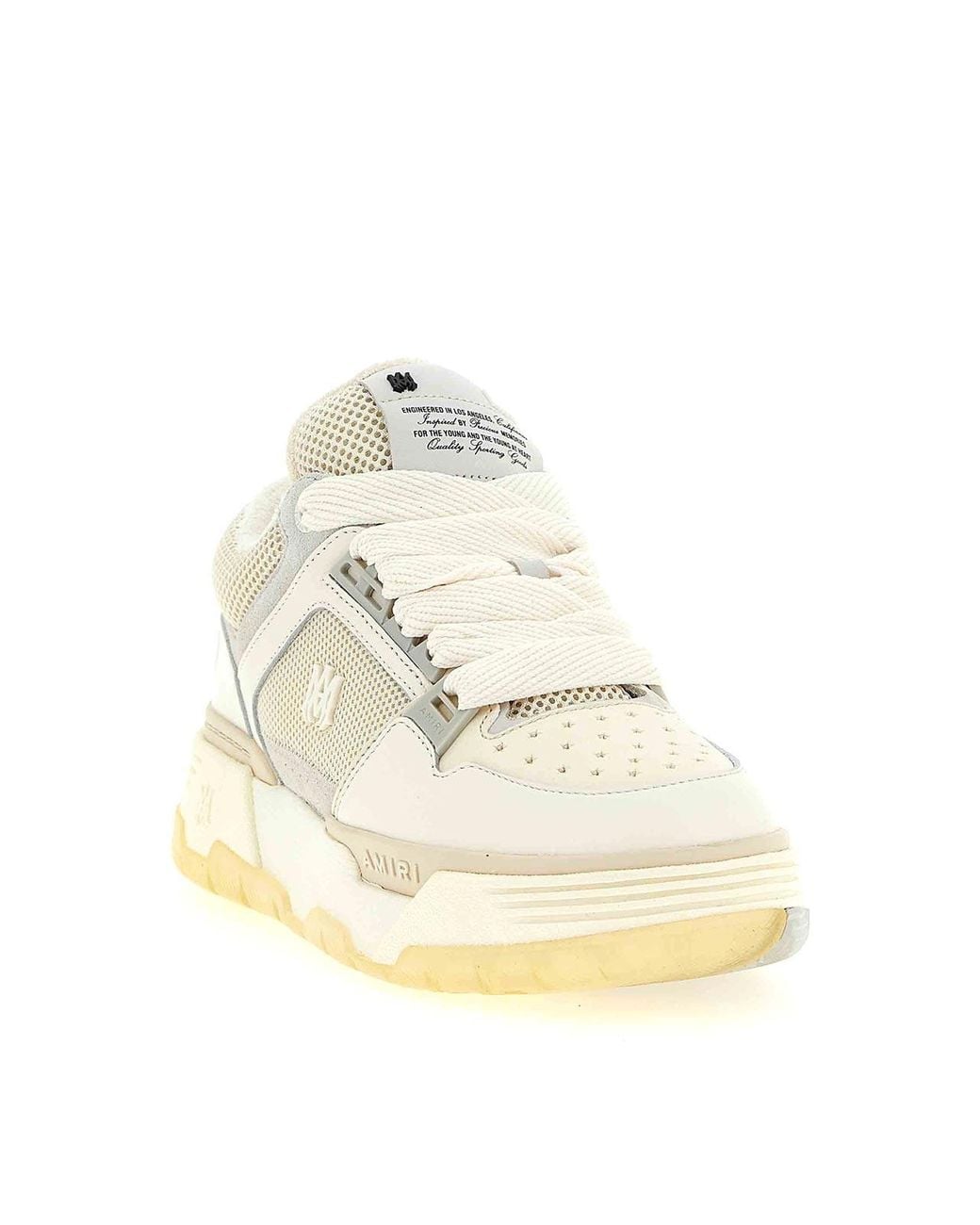 Baskets Amiri en coloris Natural