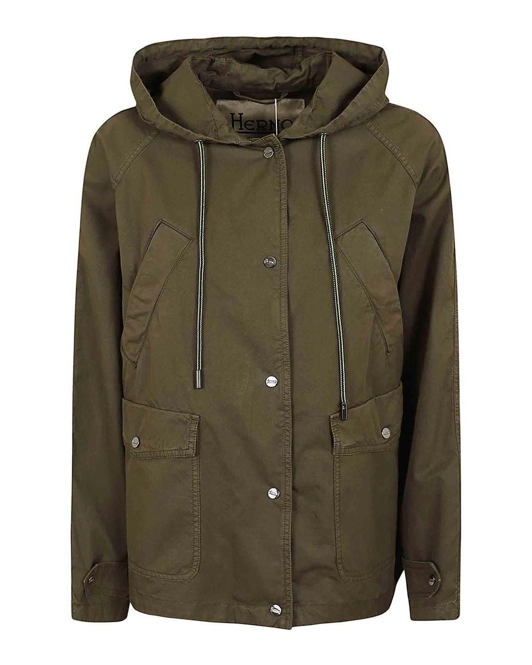Herno Green Padded Jacket