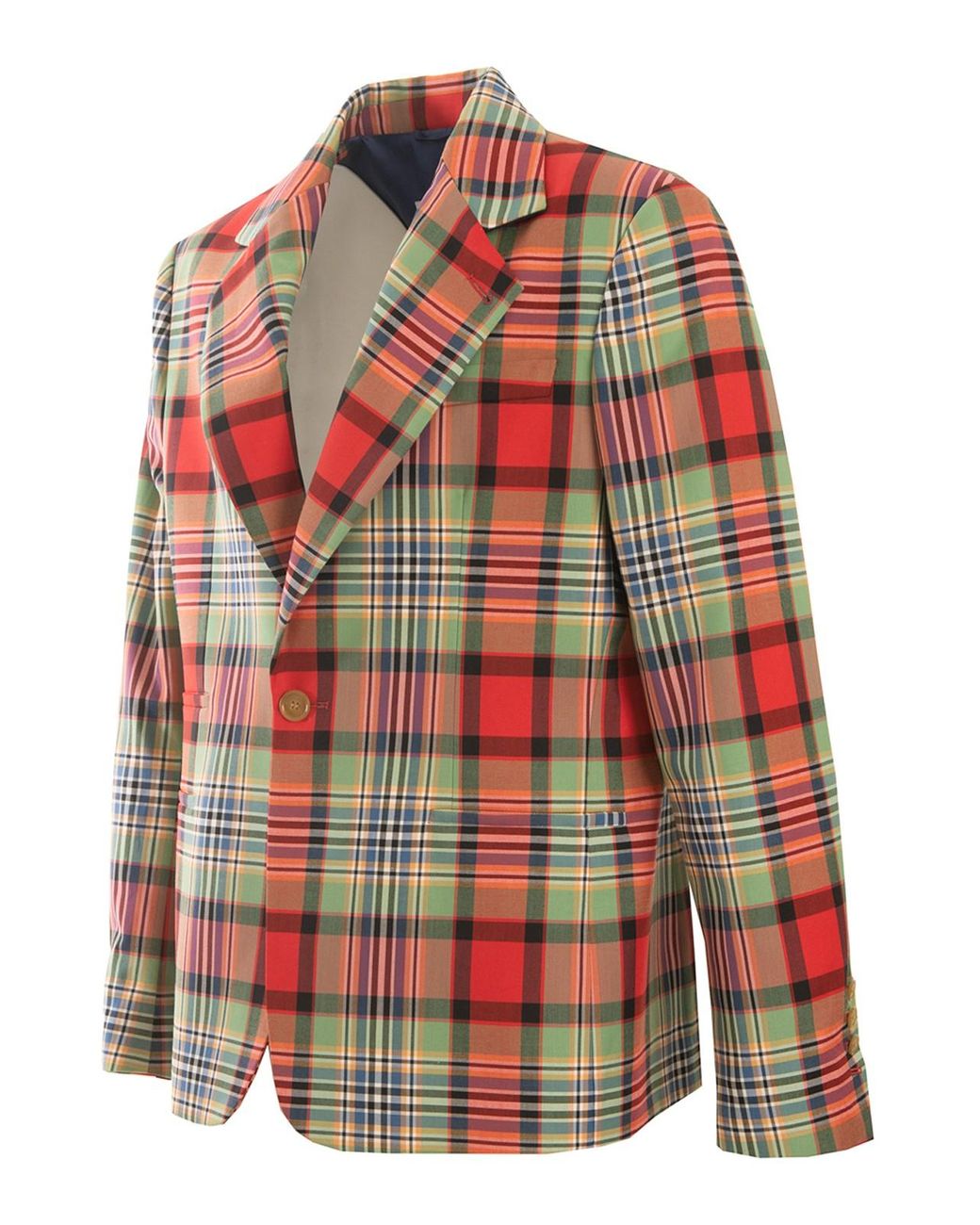 Vivienne Westwood Red Classic Jacket Tartan for men