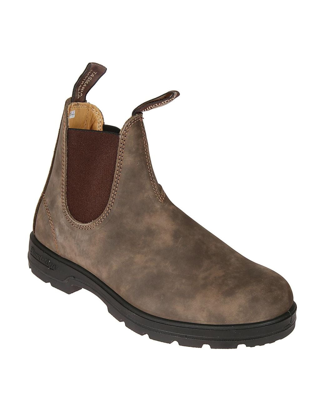 Blundstone Brown Rustik Ankle Boots for men
