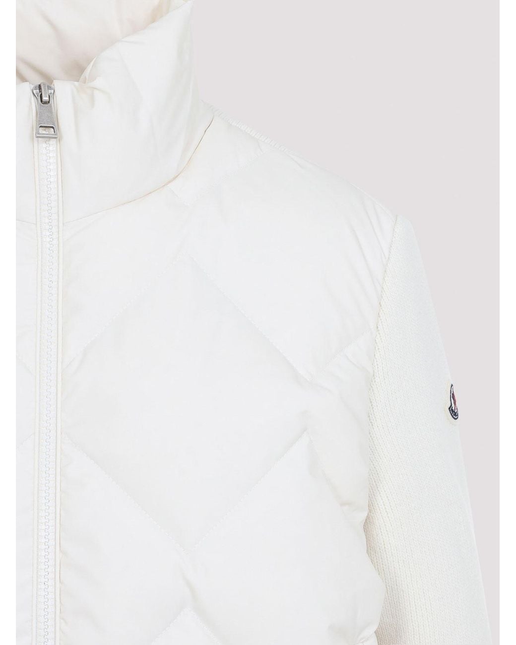 Moncler White Cardignan