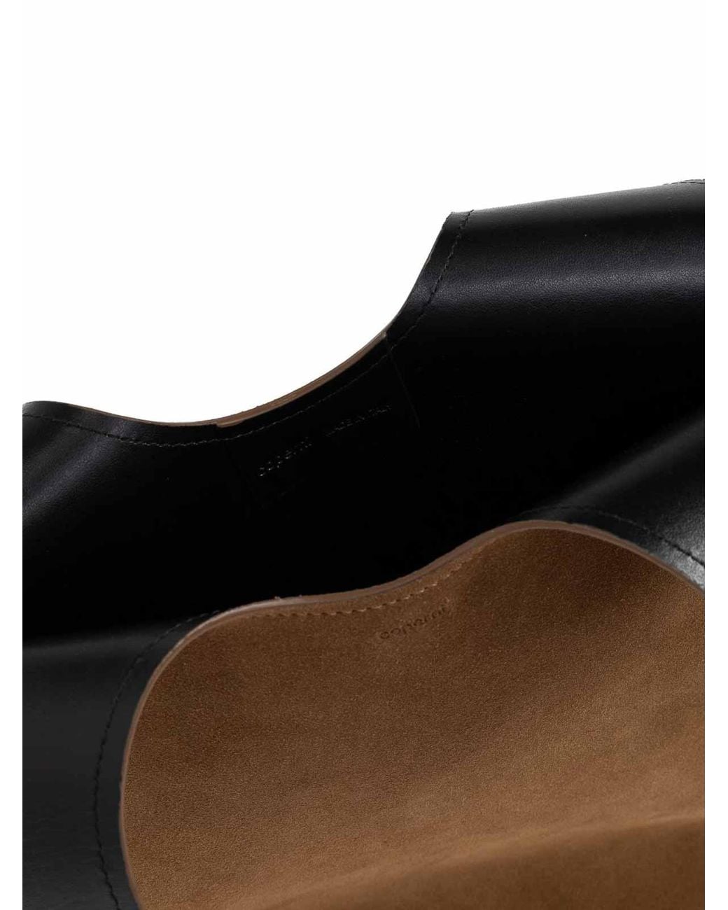 Borsa Tote Doppio Cuore di Coperni in Brown