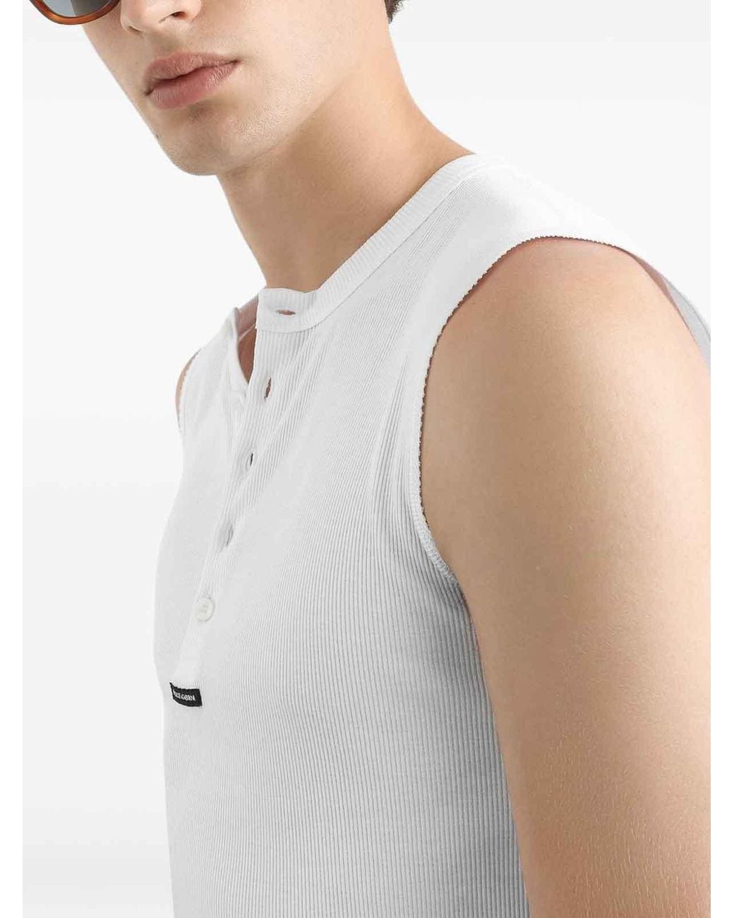 Top Dolce & Gabbana de hombre de color White