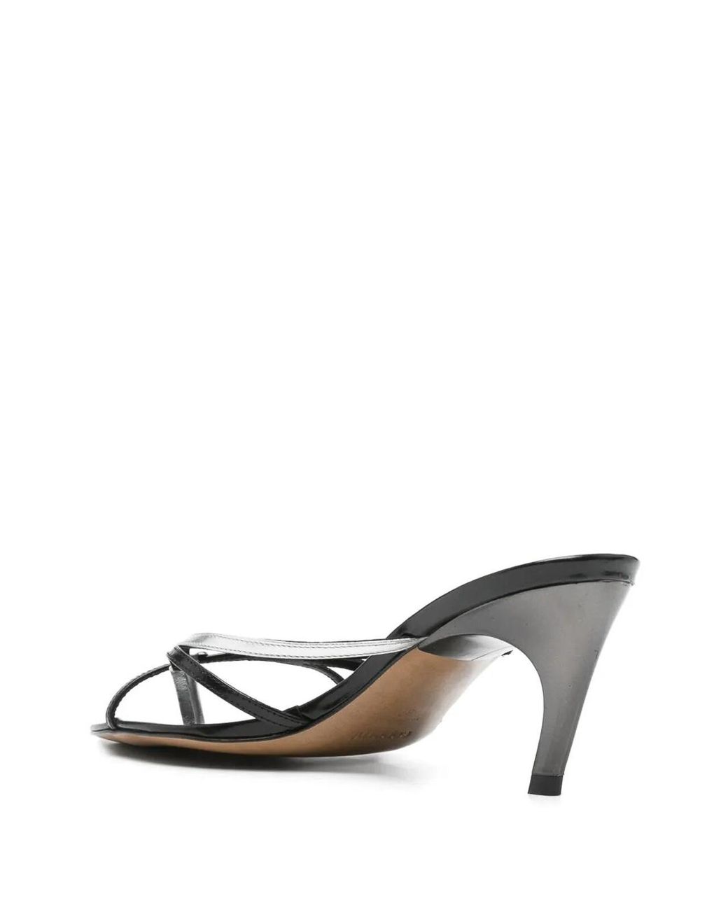 Coperni White Low Strap Sandals