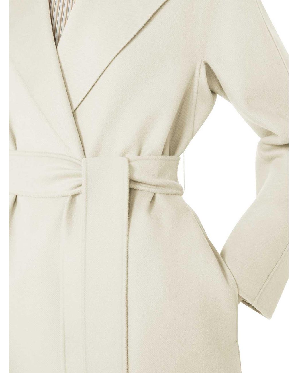 Abrigo Midi Max Mara de color White