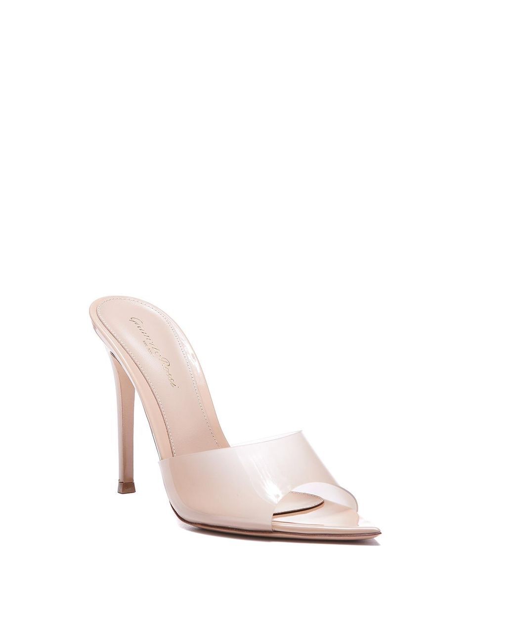 Gianvito Rossi White Leather Sandals