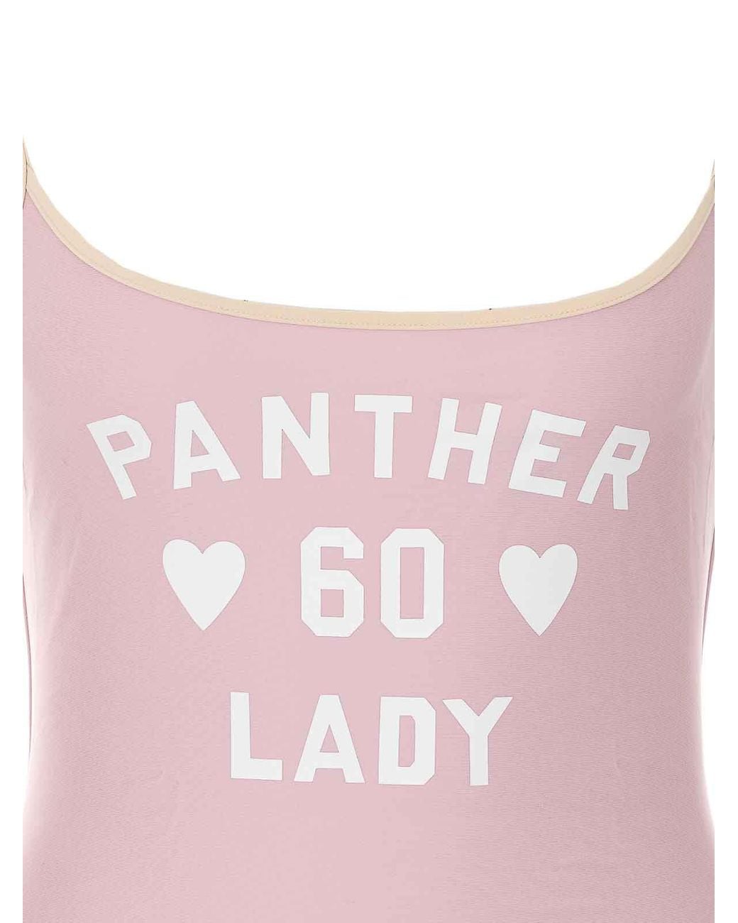 Valentino Garavani Pink Panther Lady Patterned One Piece Swimsuit