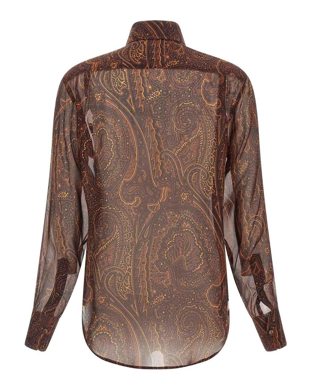Etro Brown Hemd