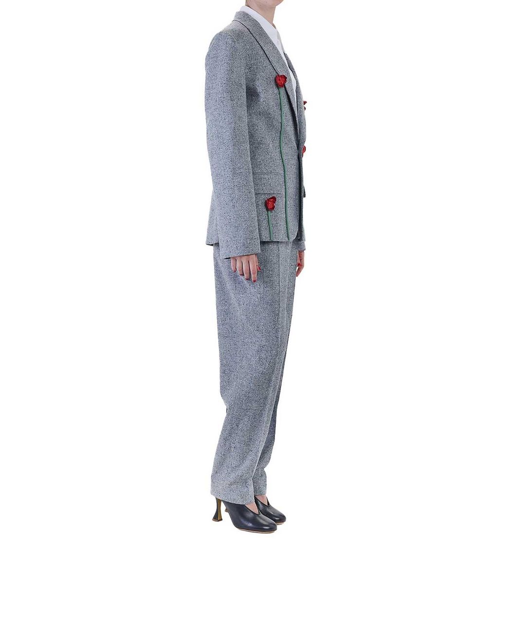 Moschino Blue Poppies Jacket