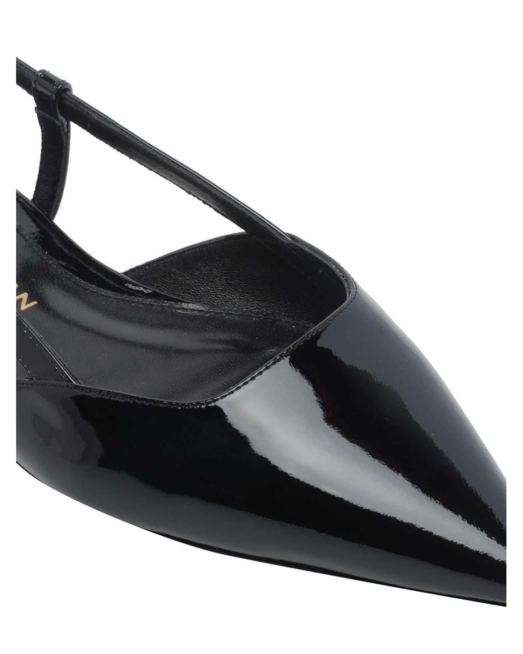 Stuart Weitzman Black Vinnie Slingback