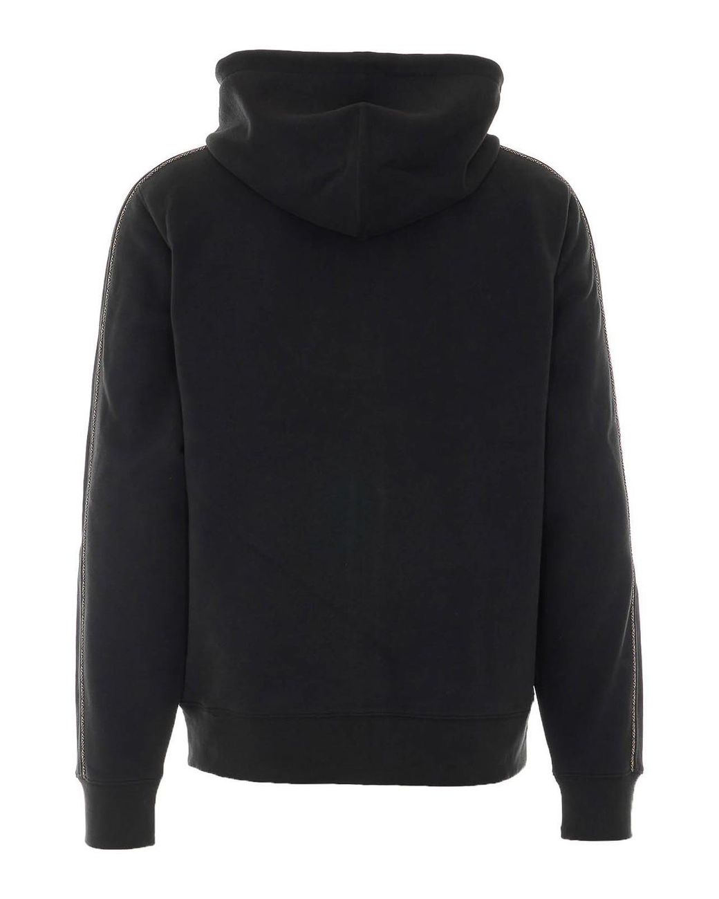 Burberry Black Sweatshirt With Zip Closure for men