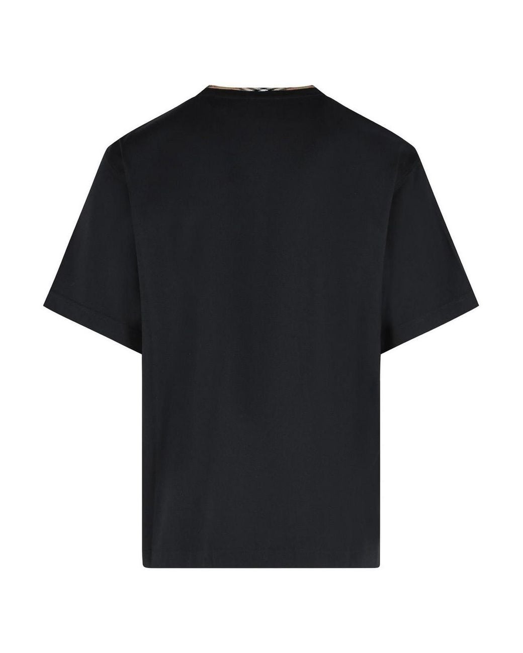 Burberry Black Ryan Cotton T-Shirt for men