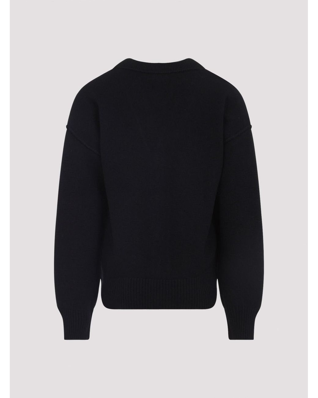 AMI Blue Adc Cardigan for men