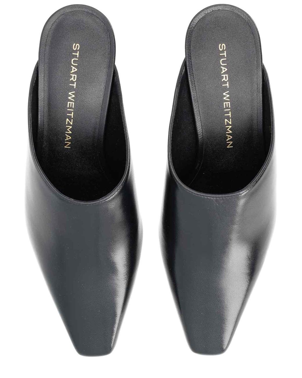 Stuart Weitzman Gray Mule With Heel