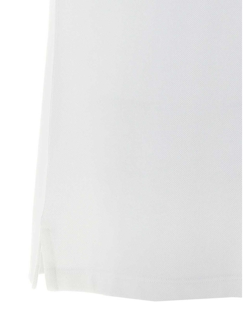Polo McQueen de hombre de color White