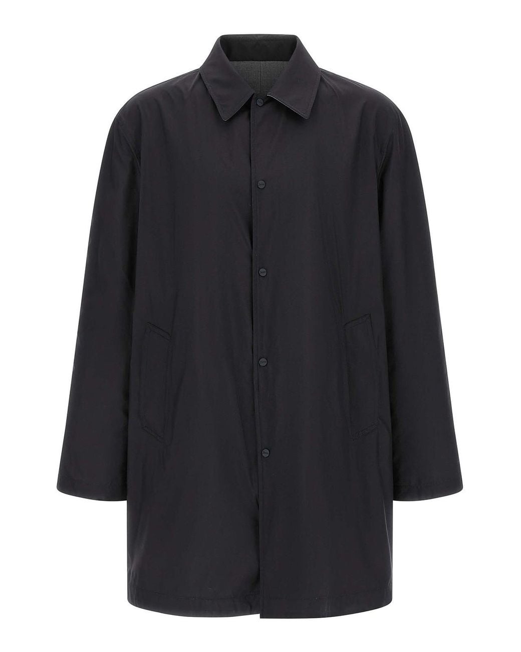 Herno Gray Reversible Jacket for men