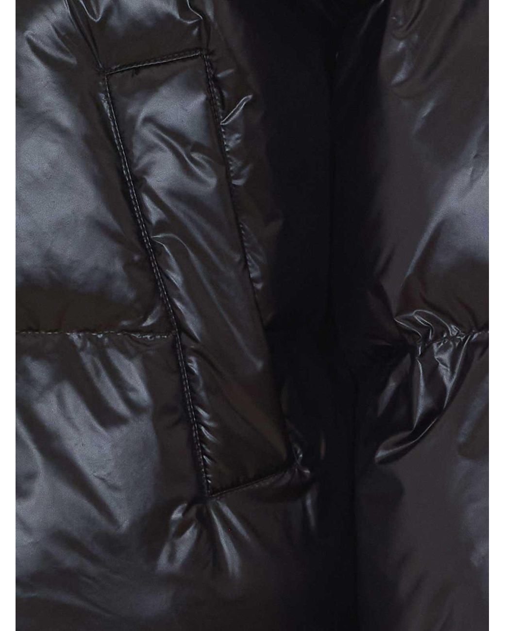 Mulberry Black Impasto Down Jacket
