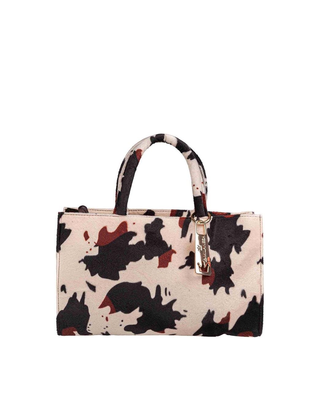 La Milanesa Multicolor Michela Animalier Handbag