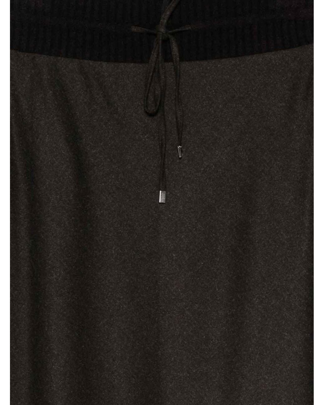 D. EXTERIOR Black Skirt