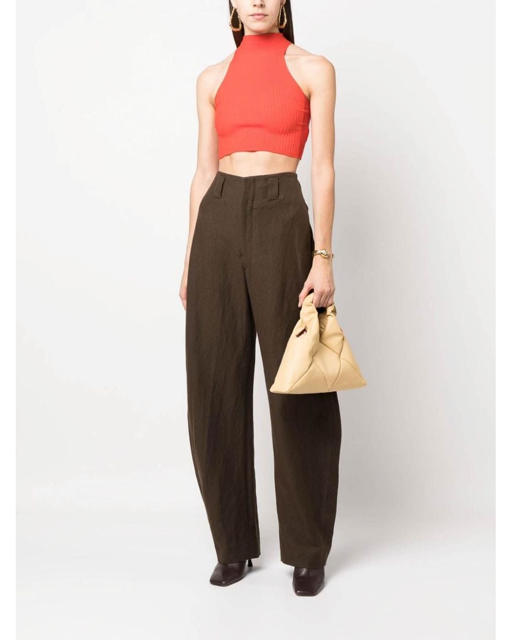 RECO Natural Didi Quilted Leather Tote Bag