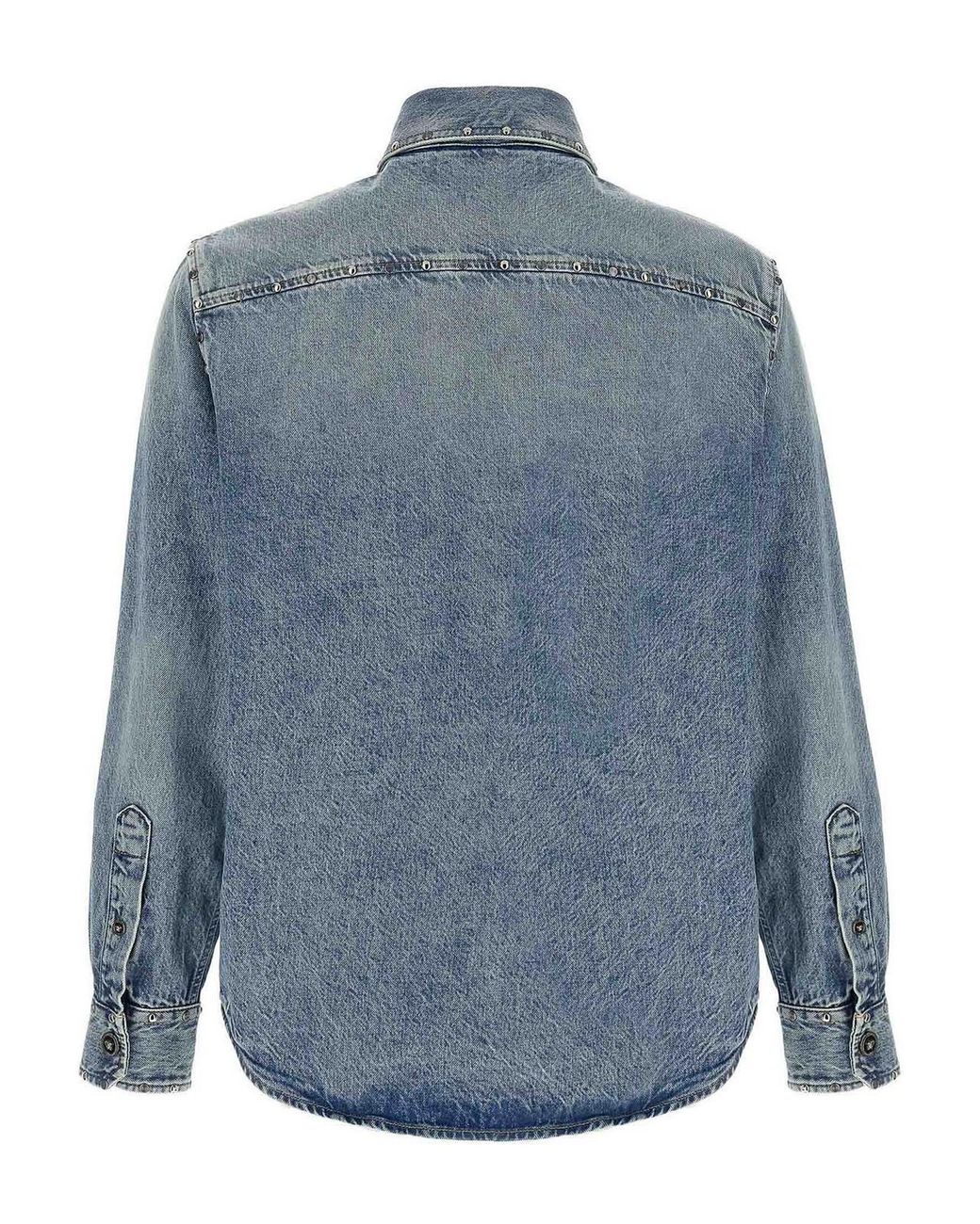 Versace Blue Shirt for men