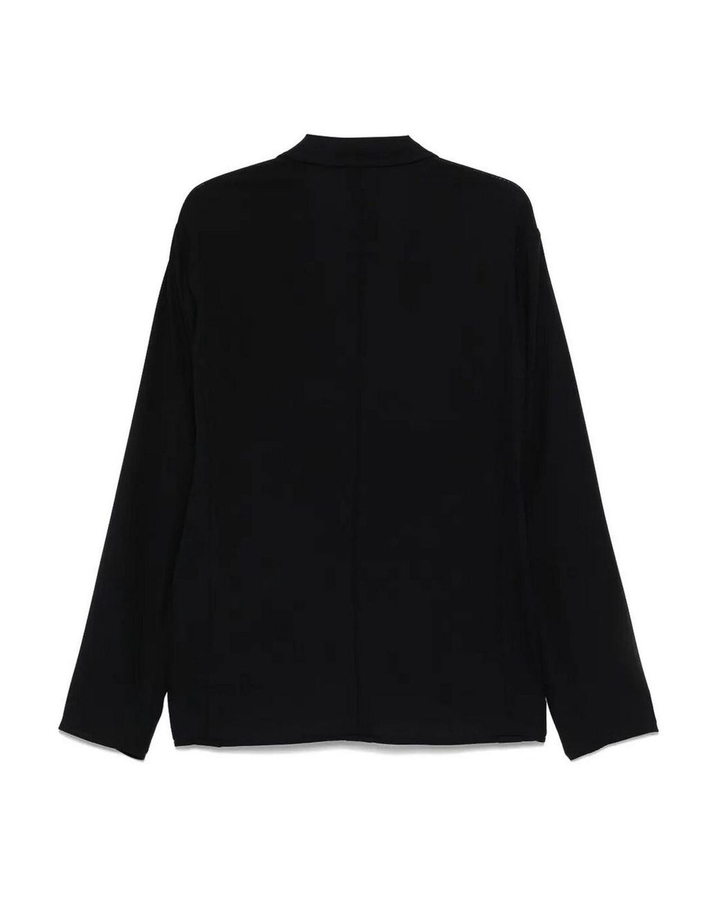 Blazer De Lana Giorgio Armani de hombre de color Black