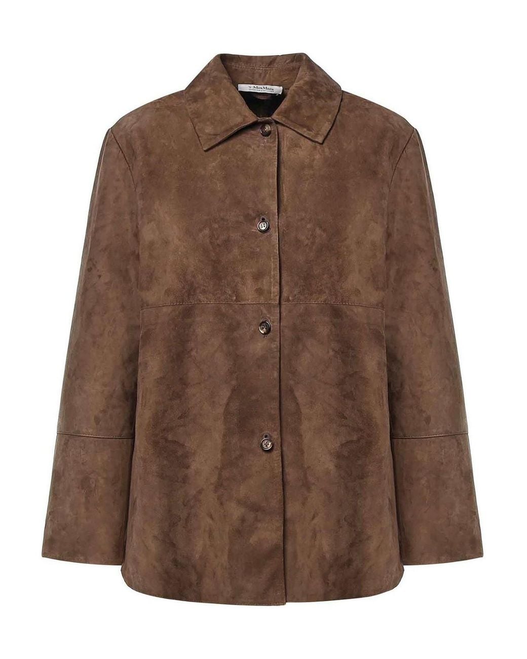 Max Mara Brown Suede Jacket