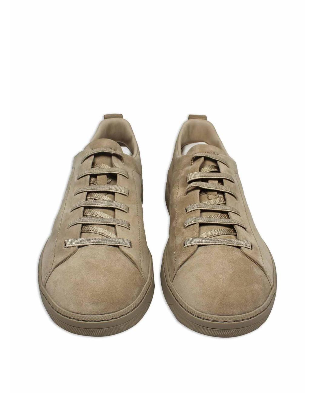 Church's Brown Lace-Up Suede Sneakers for men