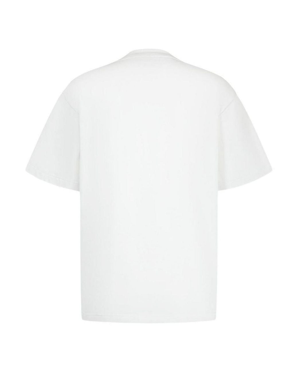 Bottega Veneta White Pima Cotton Jersey T-Shirt for men