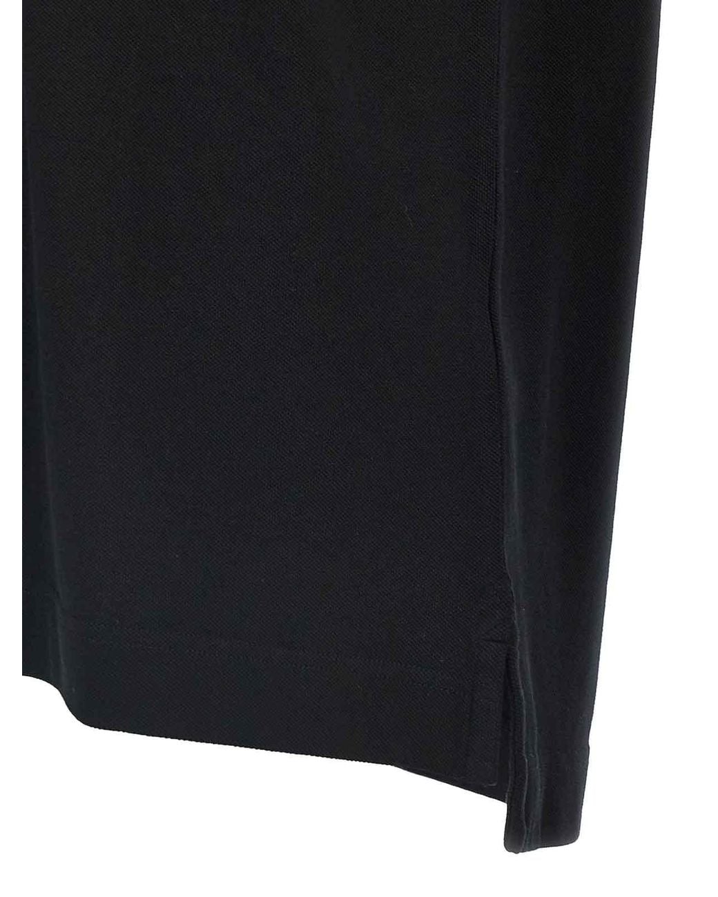 Canada Goose Black Cotton Polo Shirt for men