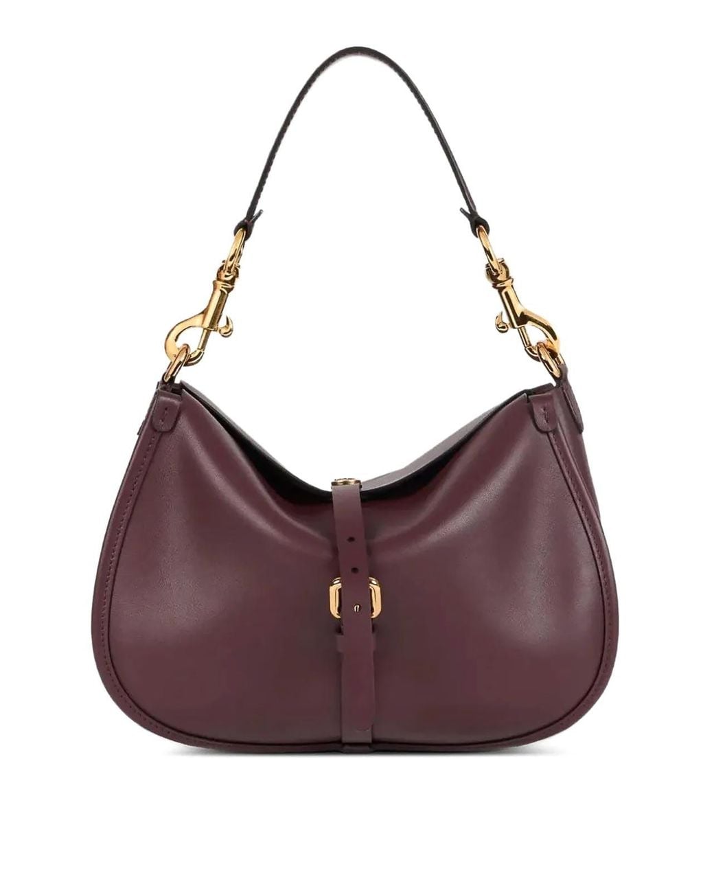 Etro Purple Pony Medium Leather Crossbody Bag