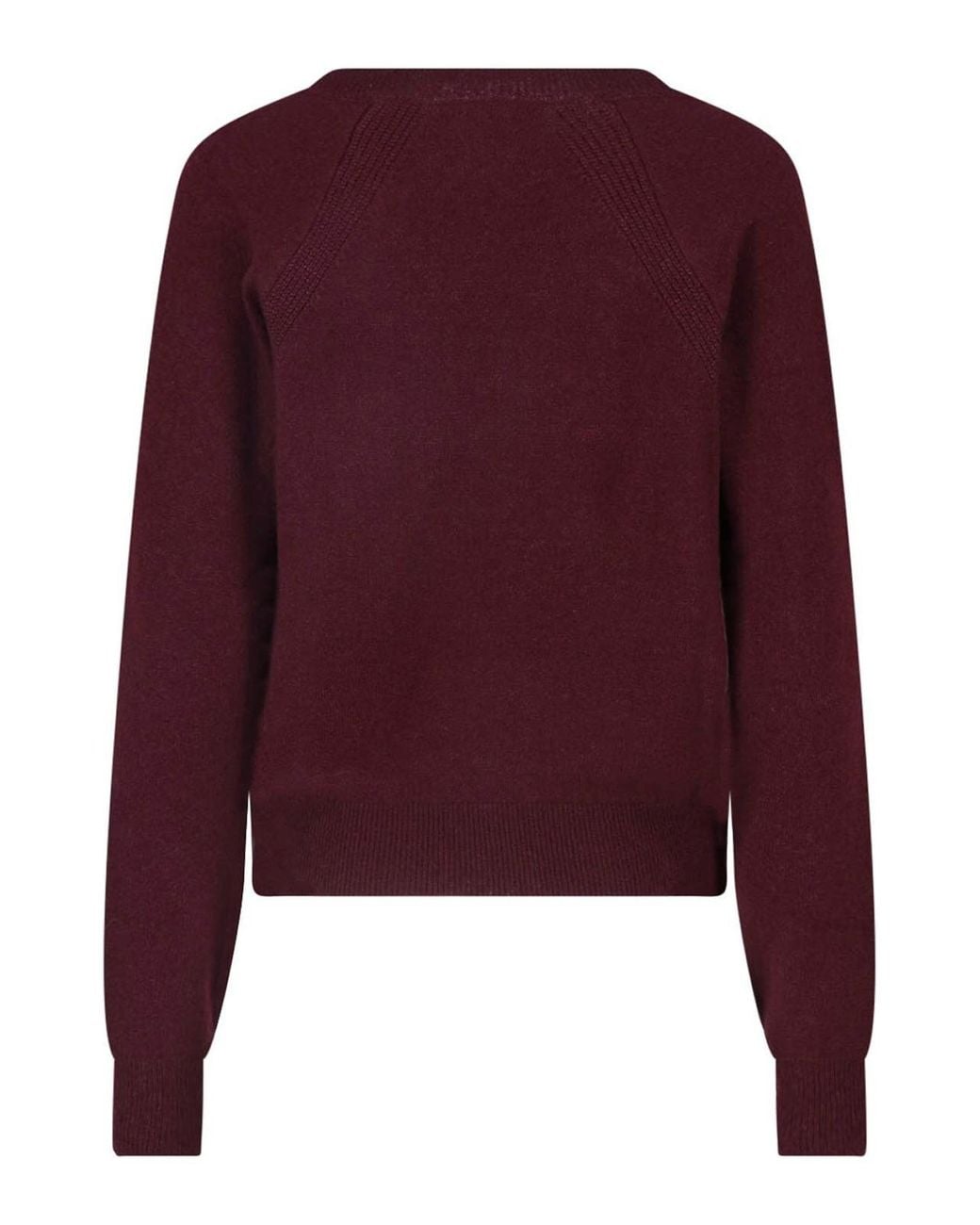 Sa Su Phi Purple Cashmere And Silk Sweater