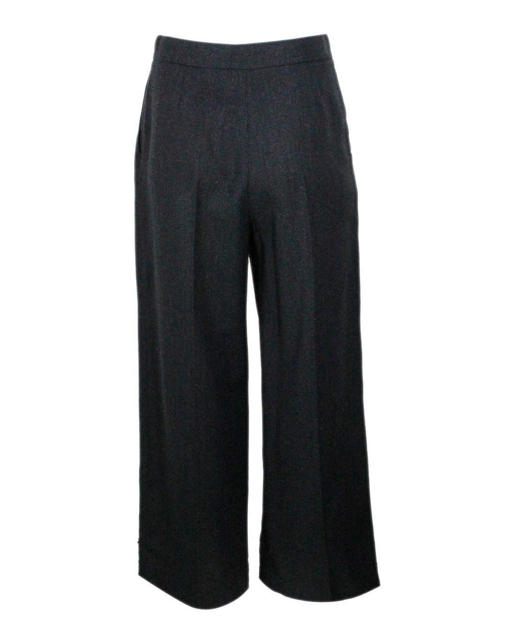 Eleventy Black Trousers