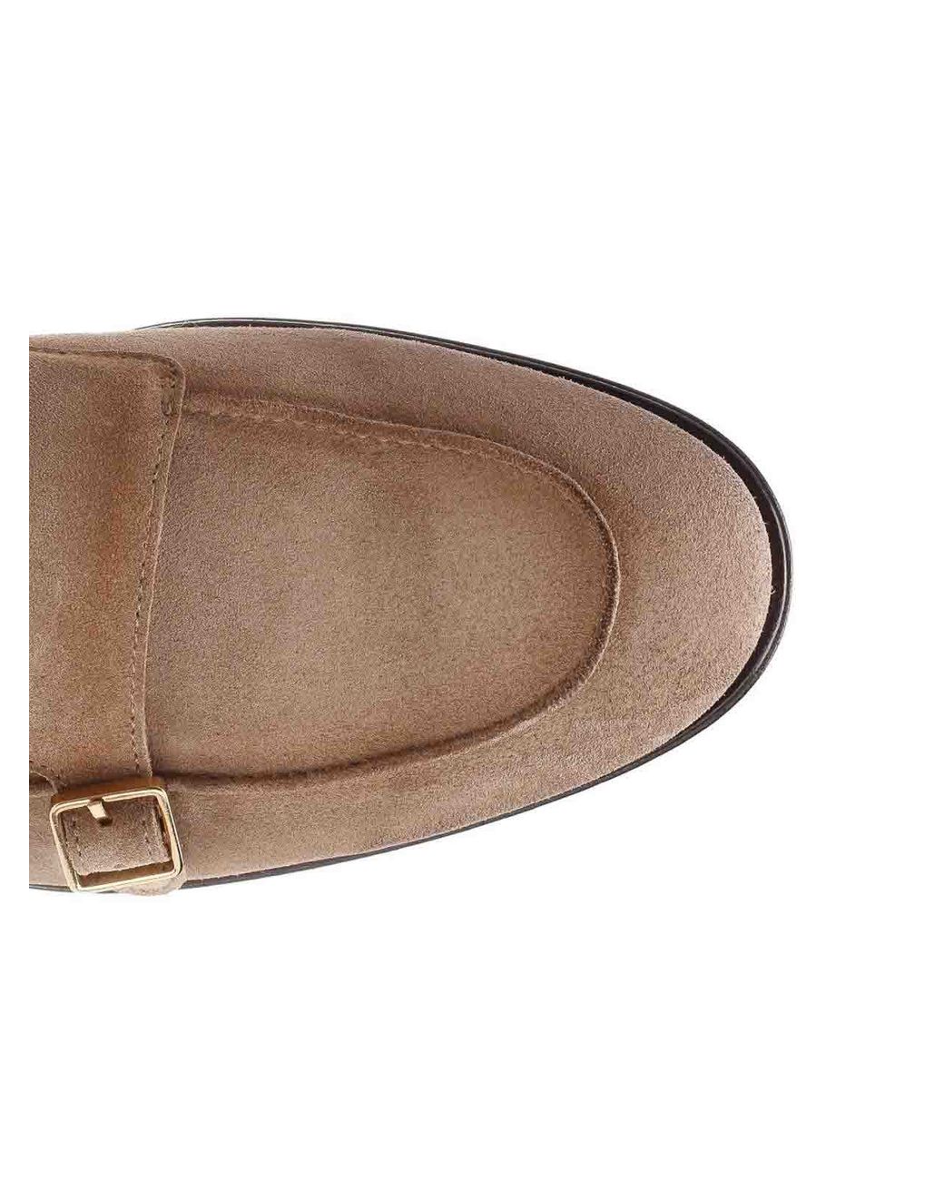 Corvari Brown Suede Moccasin for men