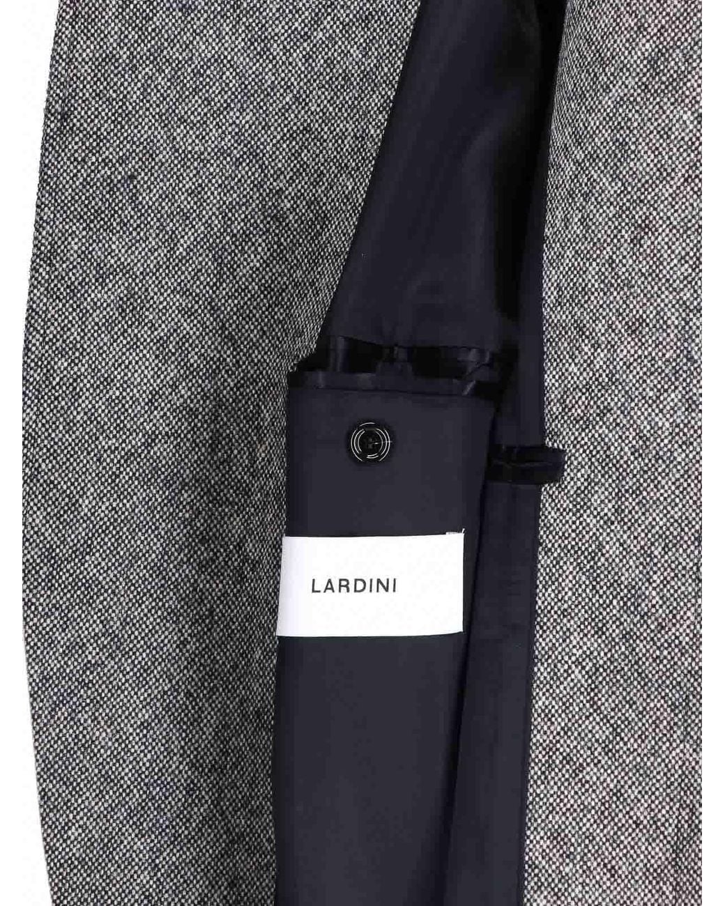 Abrigo Midi Lardini de hombre de color Gray