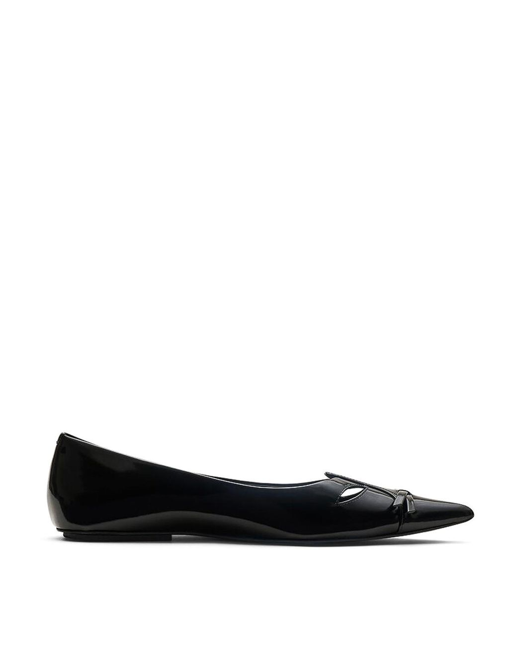 Marc Jacobs Black Leather Ballerinas