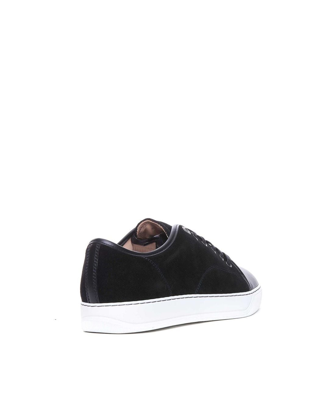 Lanvin Black Basket Sneakers for men