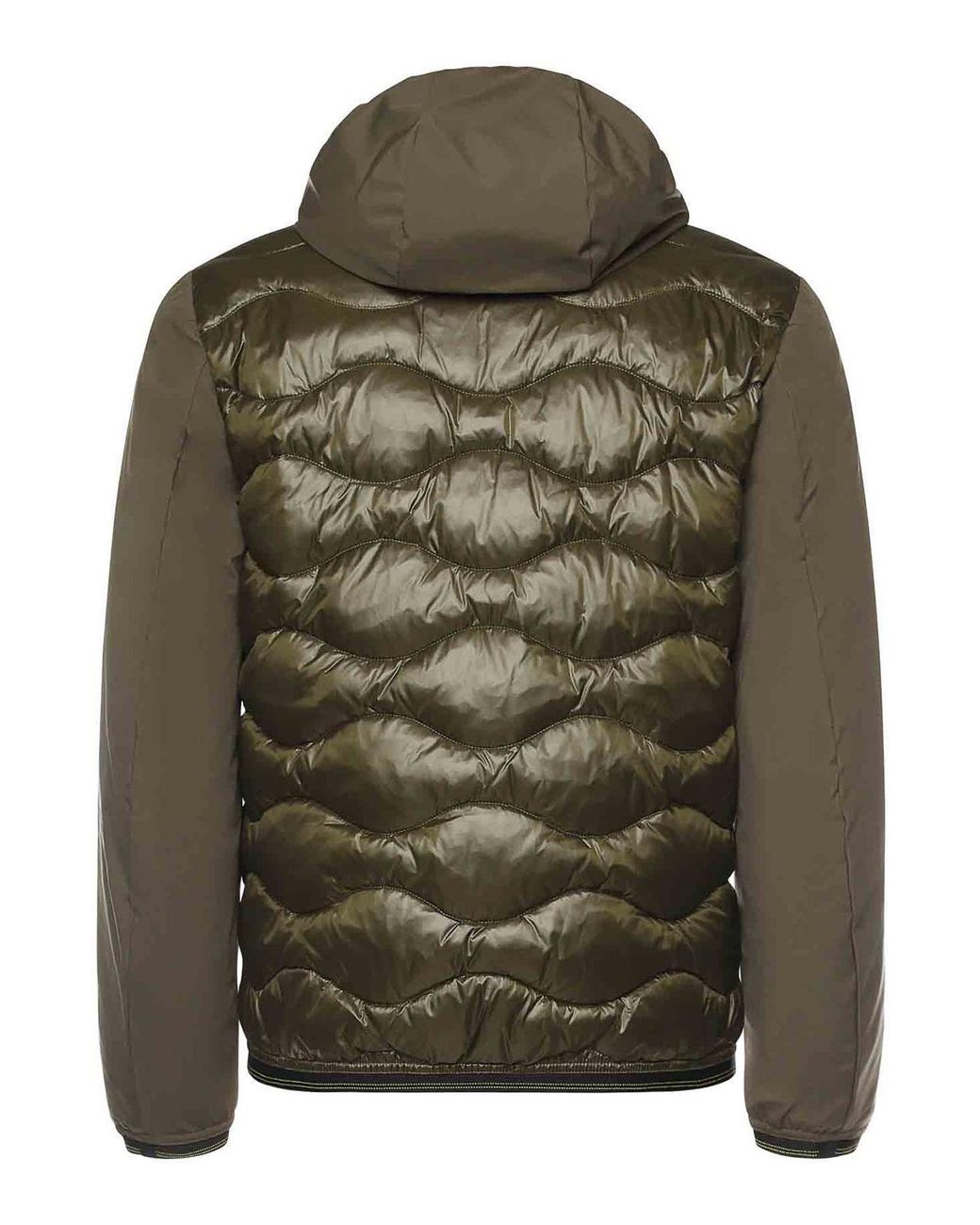 Blauer Green Padded Down Jacket With Logo for men