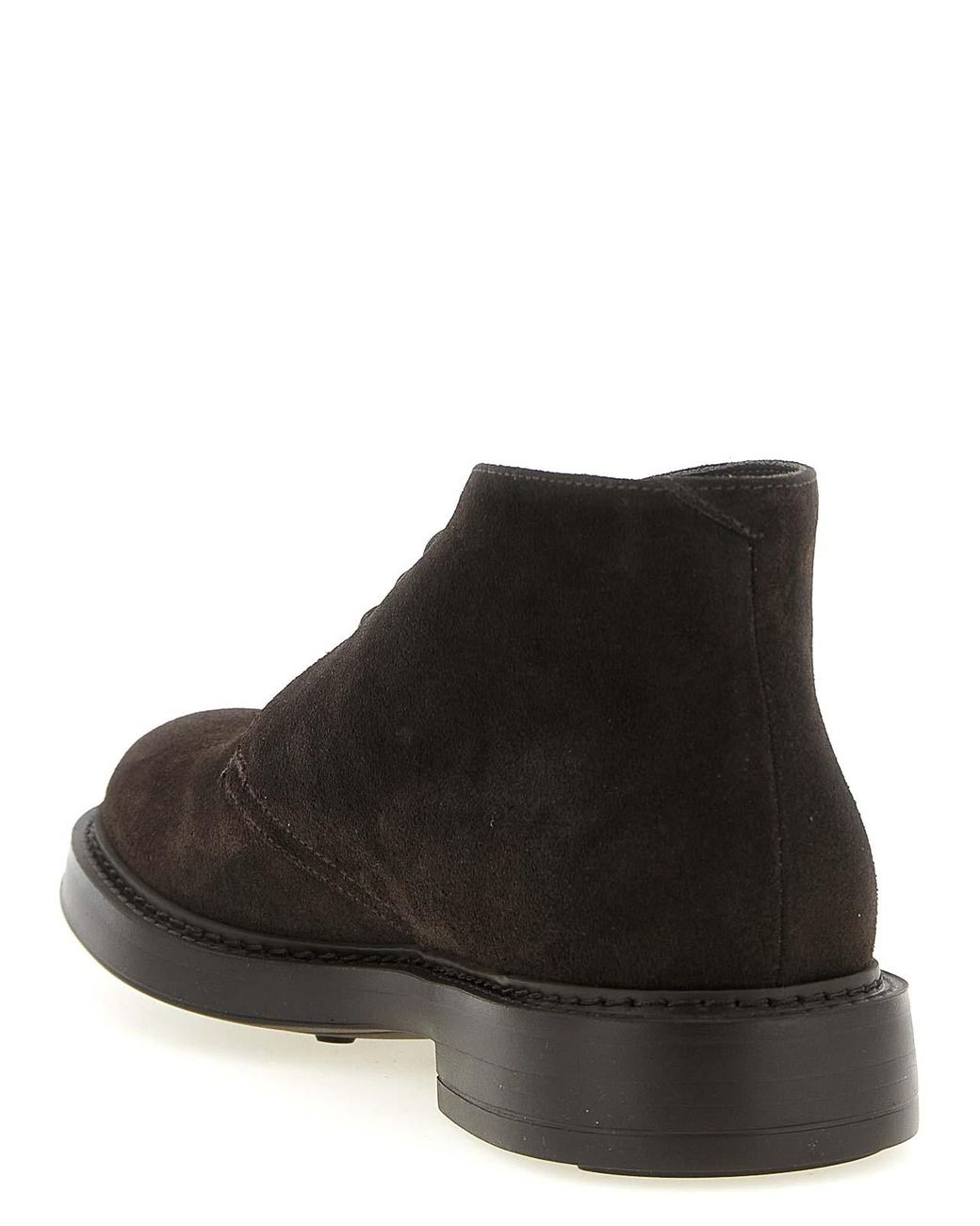 Doucal's Black Ankle Boots for men