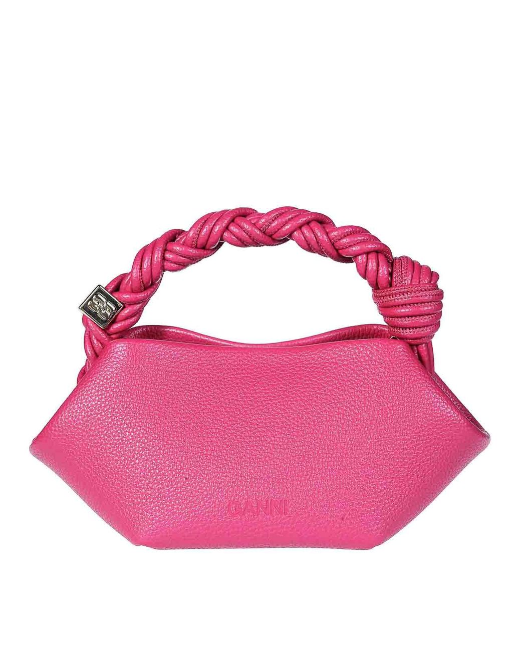 Ganni Pink Bou Mini Grained