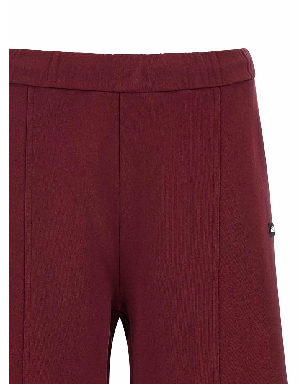 ROTATE BIRGER CHRISTENSEN Red Terry Back Joggers
