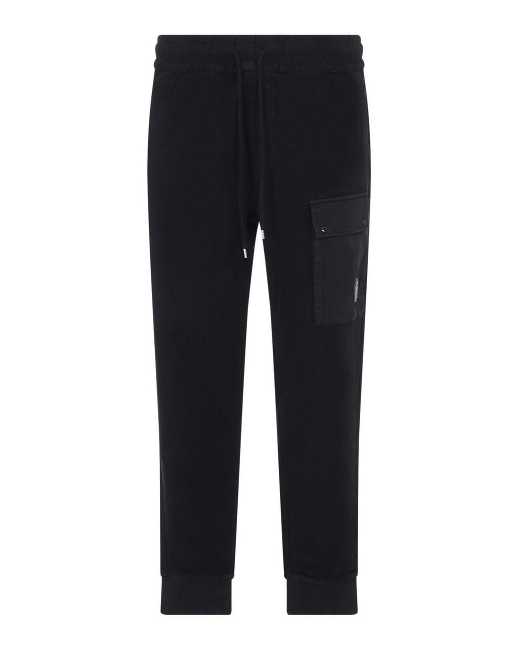 C P Company Blue Cp Company Cargo Sweatpants for men