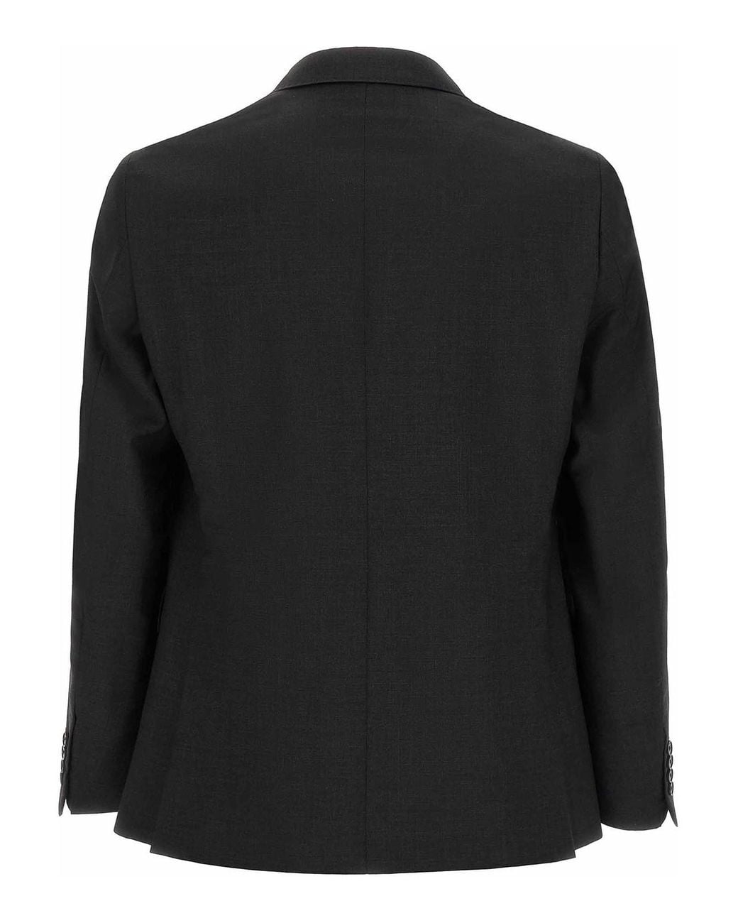 Pal Zileri Black Wool Dress for men