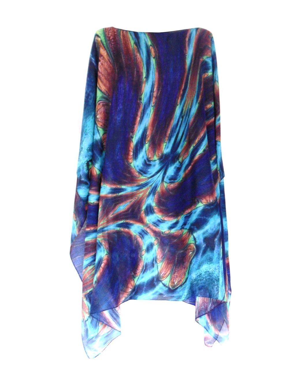 MARIA ENRICA NARDI Blue Fuerteventura Kaftan