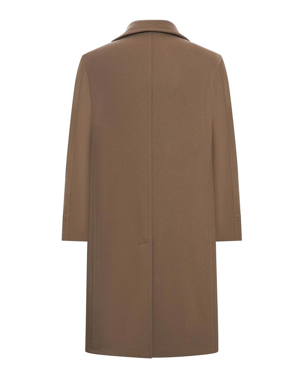 Tagliatore Brown Sherry Wool Coat for men
