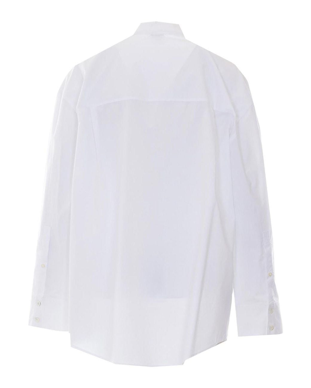 Pinko White Cotton Shirt