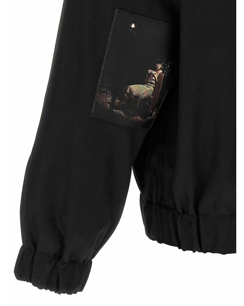 Undercover Black Uc2F4210-2 Bomber Jacket for men