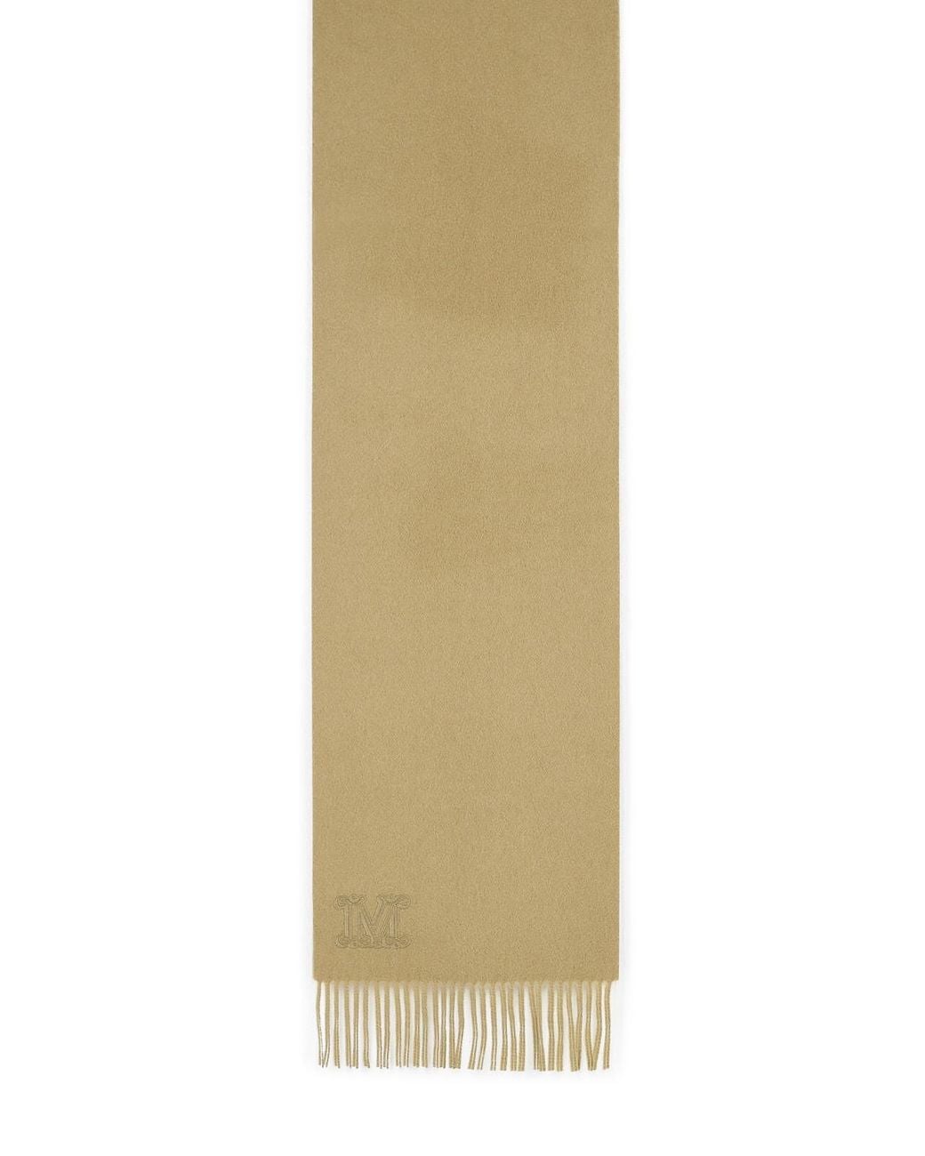 Max Mara White Wsdalia' Cashmere Stole