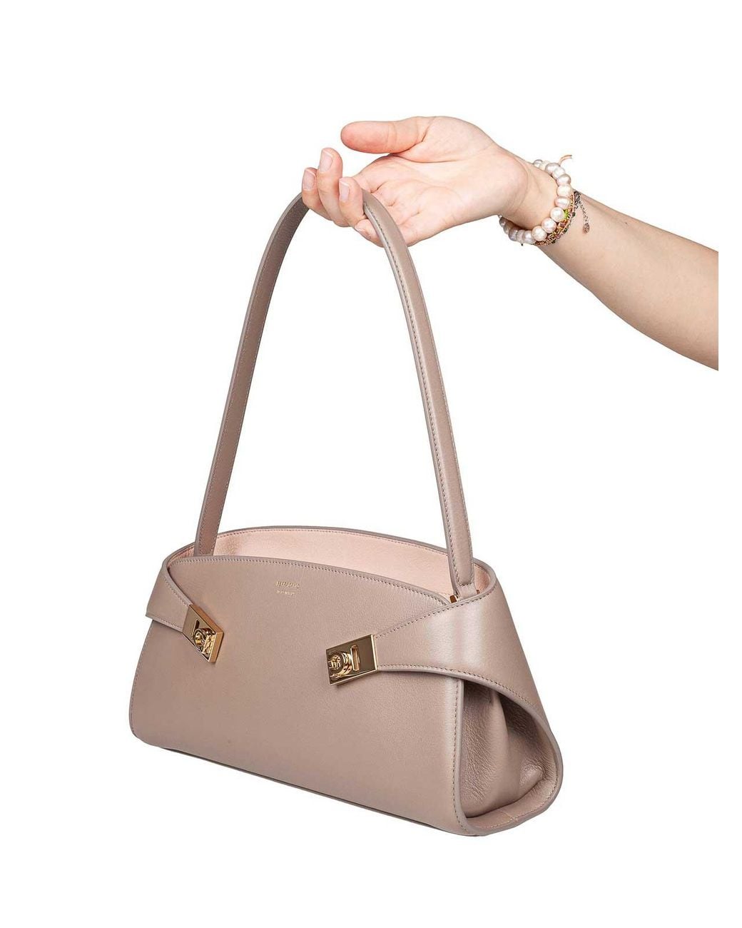 Ferragamo Pink Hug Sh Ew Shoulder Bag